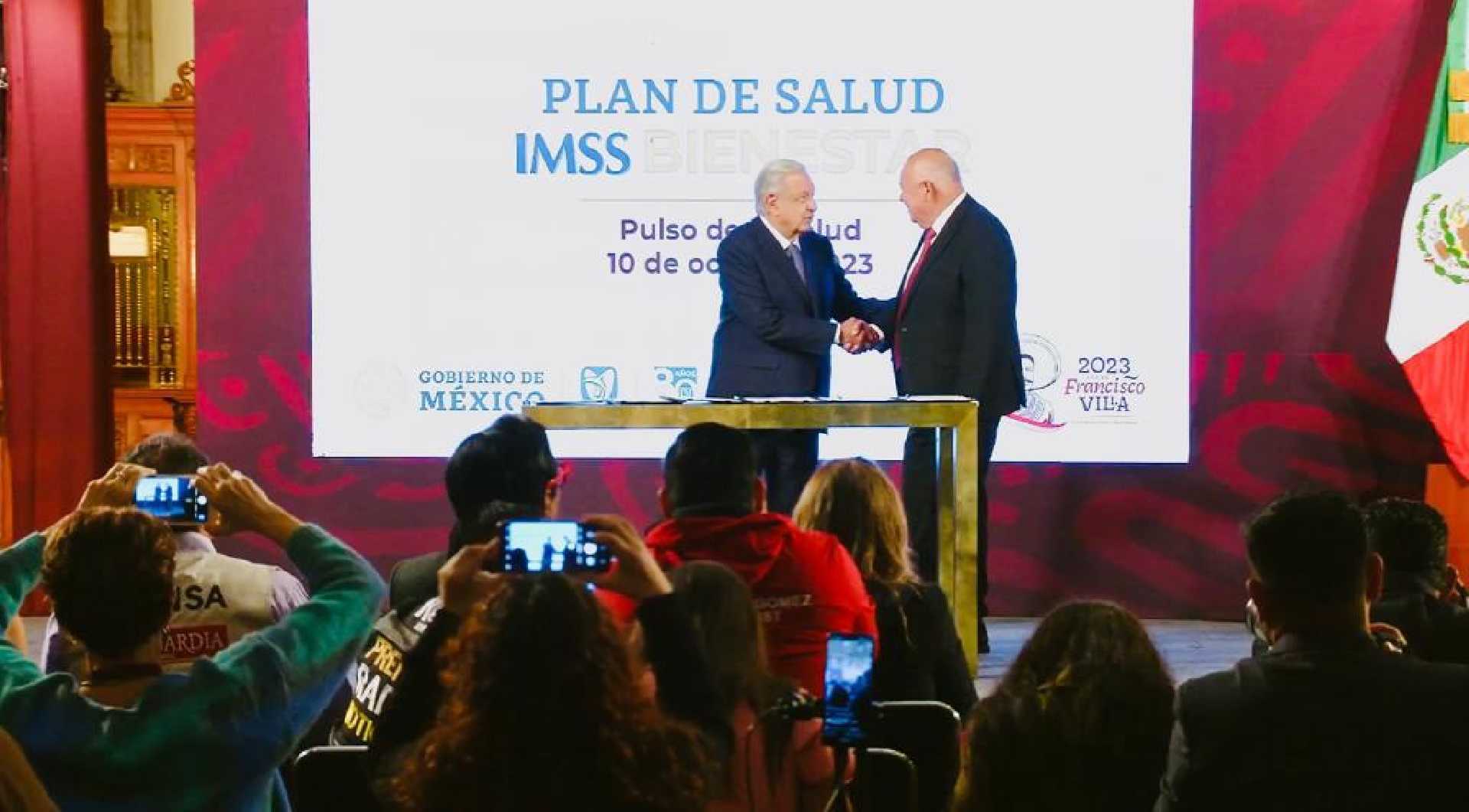 FIRMA GOBERNADOR VCC ACUERDO DE FEDERALIZACIÓN DEL SISTEMA IMSS-BIENESTAR