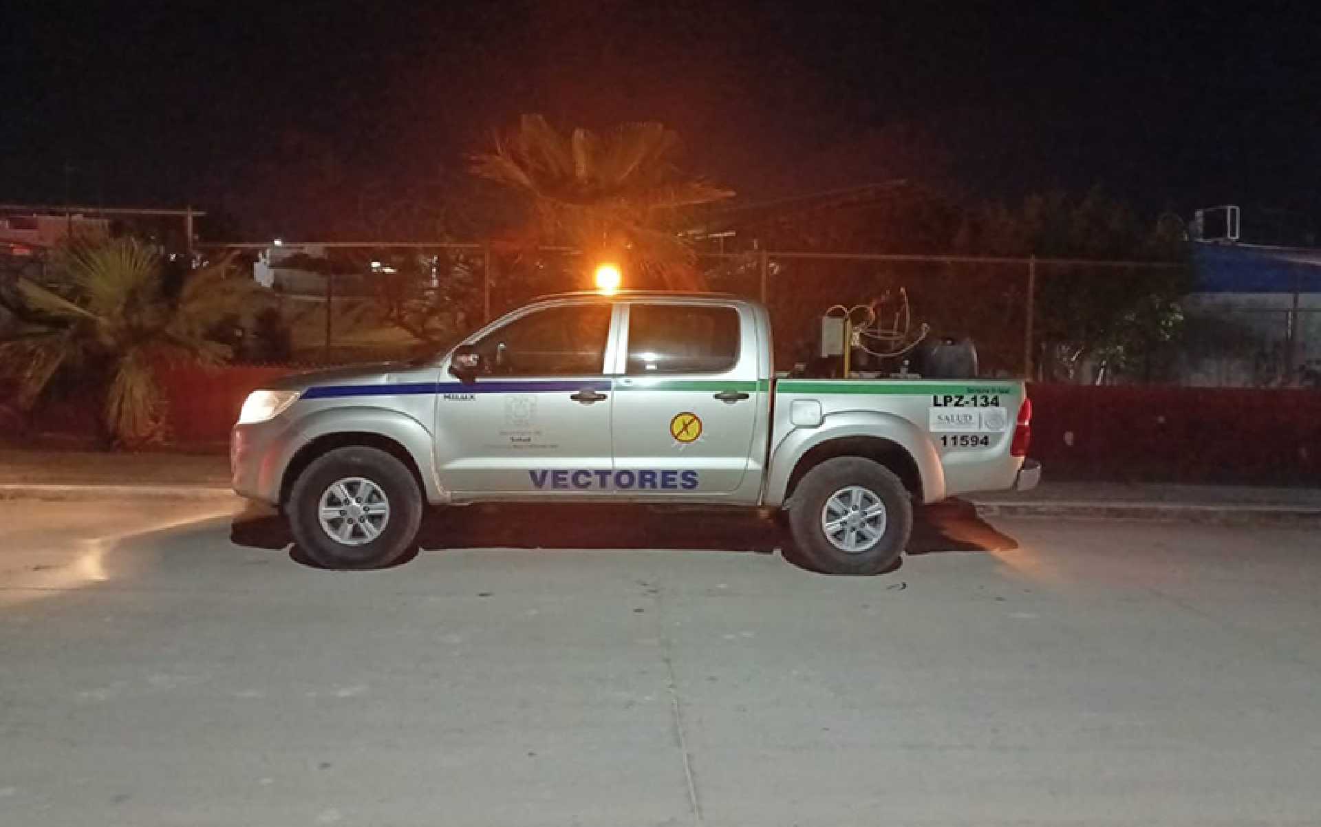 GOBIERNO ESTATAL CONTINÚA EL CICLO DE FUMIGACIÓN EN LOS CABOS PARA PREVENIR CASOS DE DENGUE
