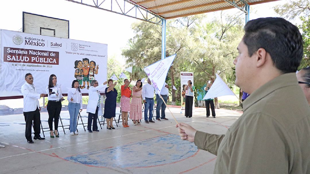 INICIA EN BAJA CALIFORNIA SUR LA SEMANA NACIONAL DE SALUD PÚBLICA 2025