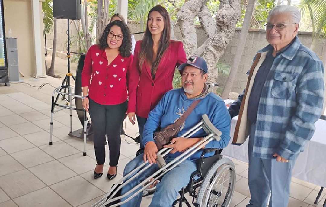 REALIZÓ BENEFICENCIA PÚBLICA ESTATAL LAS PRIMERAS ENTREGAS DE SILLAS DE RUEDAS DE 2026