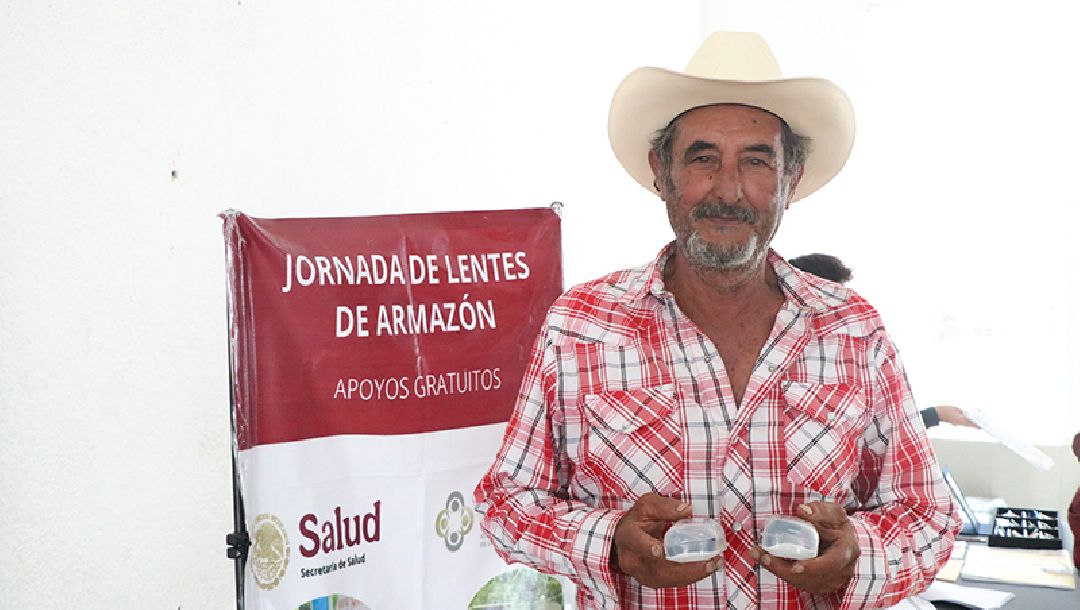 INICIÓ GOBIERNO ESTATAL LA ENTREGA DE 650 ANTEOJOS GRATUITOS