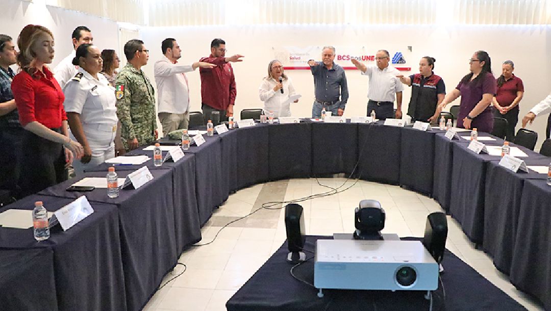 INSTITUCIONES DE SALUD DE BCS TOMAN PREVISIONES PARA LA TEMPORADA DE HURACANES 2025