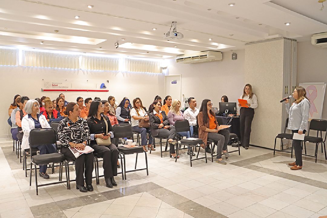 DESARROLLÓ SALUD ESTATAL CAPACITACIÓN SOBRE ESPACIOS LIBRES DE VIOLENCIA